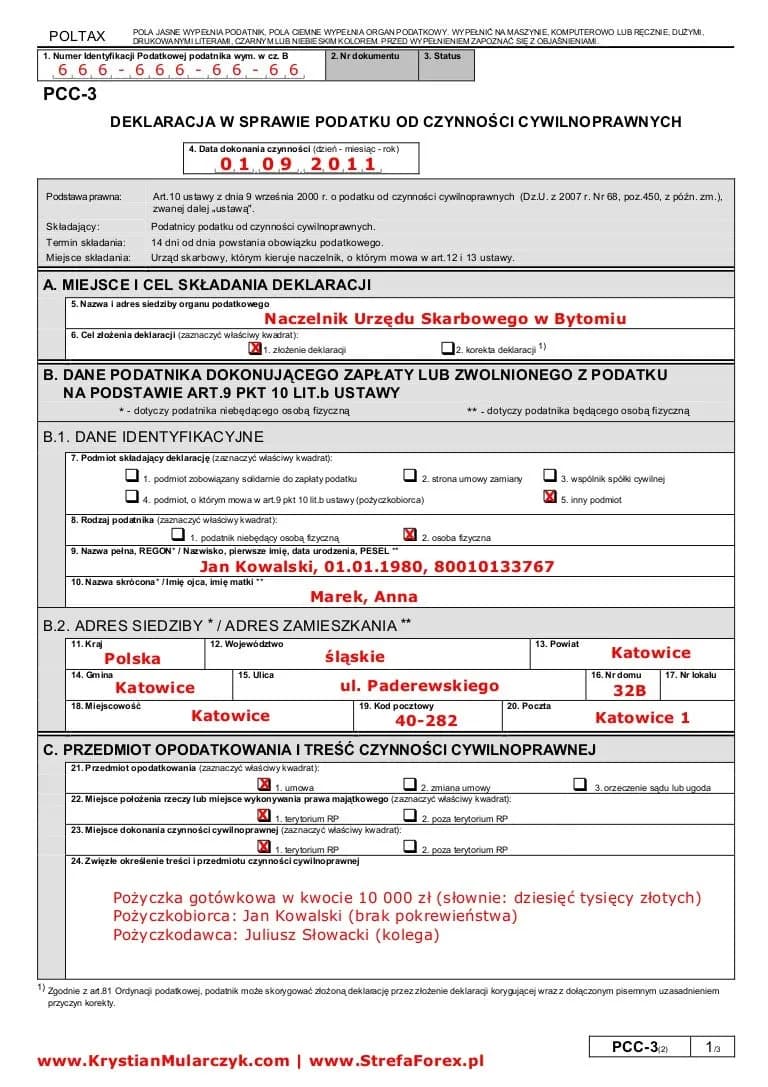 Czy do PCC-3 trzeba dołączyć umowę pożyczki? Sprawdź, co musisz wiedzieć!