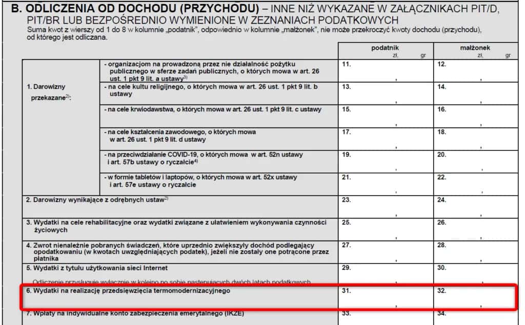 Odliczenie pieca gazowego od podatku - Jak dokonać ulgi termomodernizacyjnej