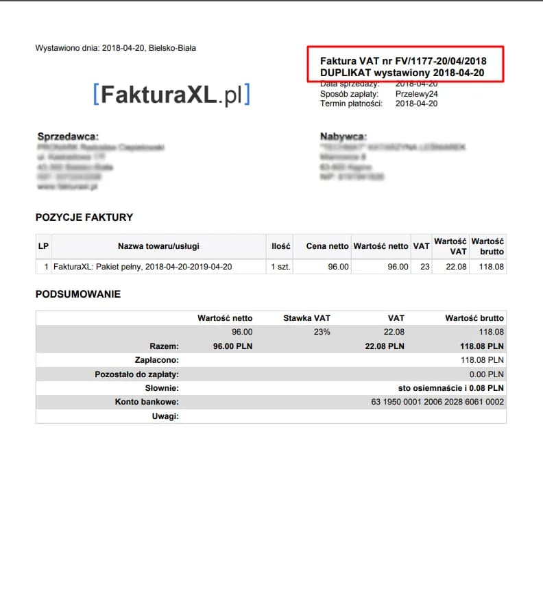 Czy wiesz, ile lat wstecz możesz wystawić duplikat faktury? Sprawdź przepisy!