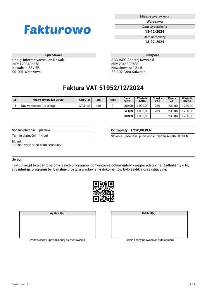 Faktura VAT co to jest i dlaczego jest kluczowa dla Twojego biznesu