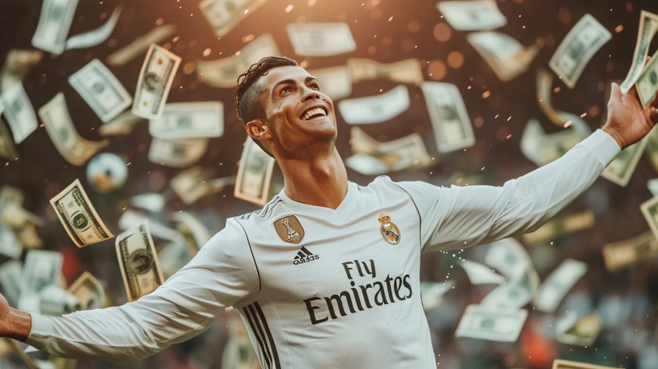 Ile zarabia Ronaldo dziennie? Zaskakujące fakty o zarobkach